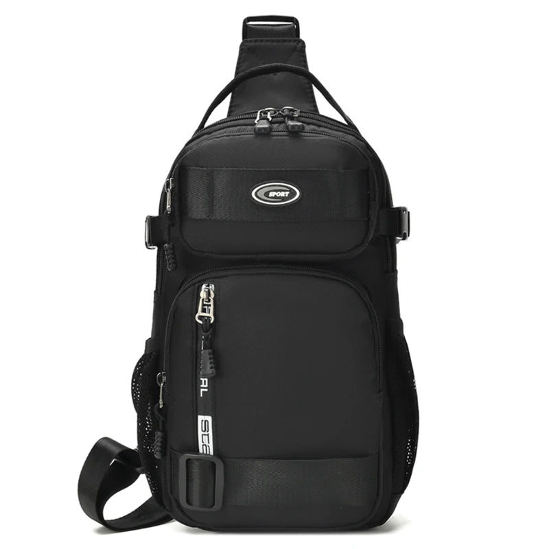 Sac à bandoulière pour homme avec port USB pratique et léger