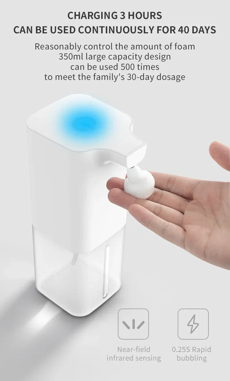 Distributeur automatique de savon rechargeable USB- sans contact