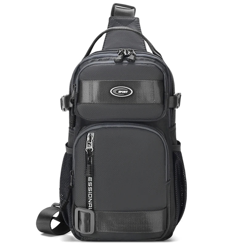Sac à bandoulière pour homme avec port USB pratique et léger