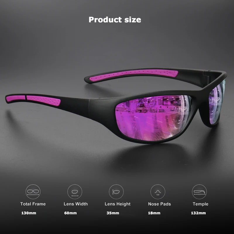 Lunettes de soleil sport polarisées- Homme et femme