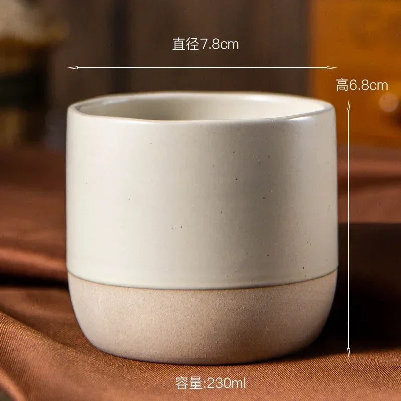 Mug vintage en céramique - Style japonais