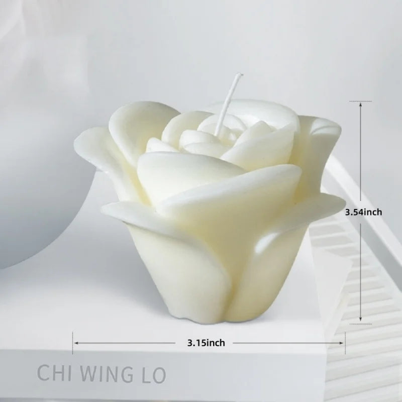 Modern Sculptural Design Soy Wax Decorative Candles