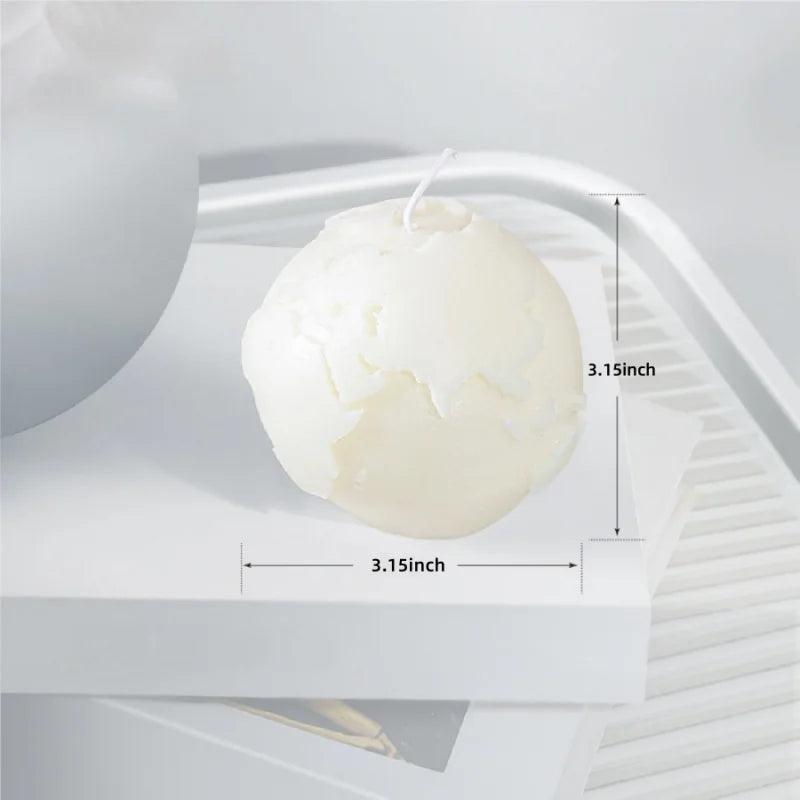 Modern Sculptural Design Soy Wax Decorative Candles
