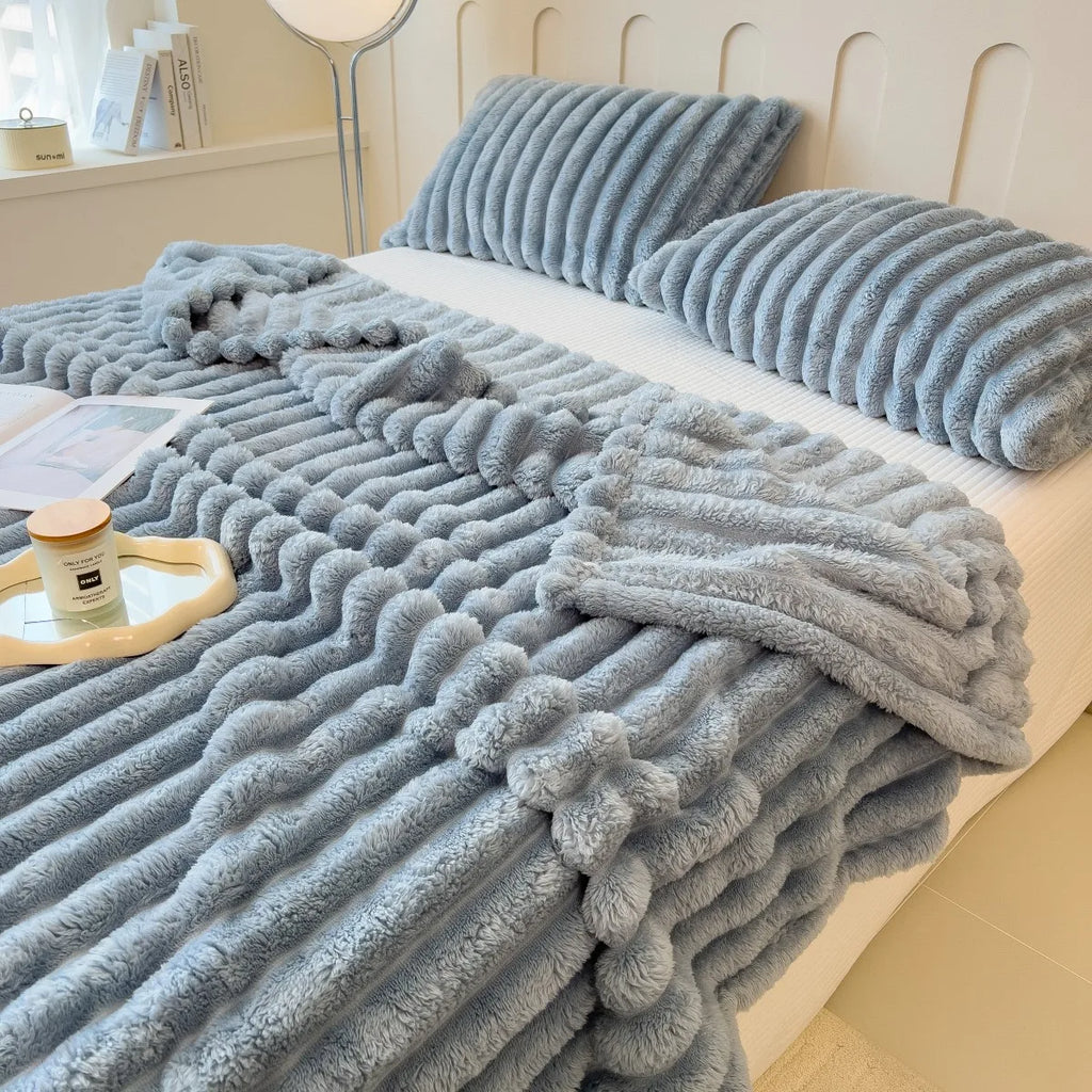 Jeté décoratif ultra doux -Ambiance chaleureuse