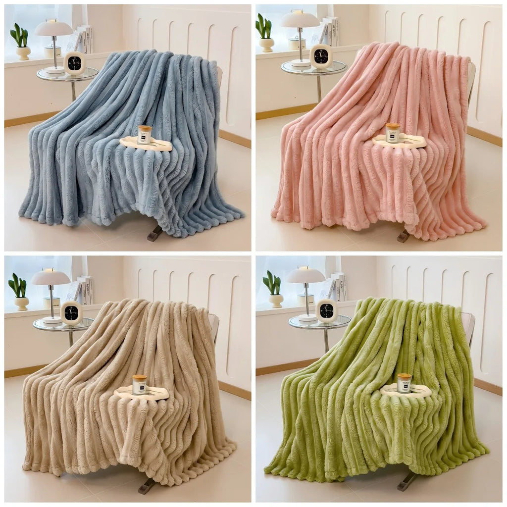 Jeté décoratif ultra doux -Ambiance chaleureuse