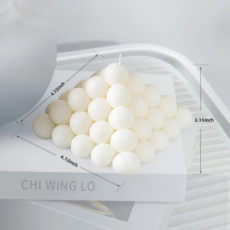 Modern Sculptural Design Soy Wax Decorative Candles