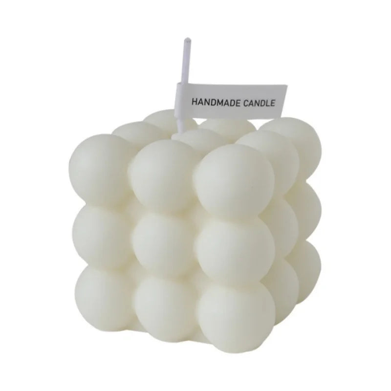 Bougies décoratives en cire de soja Design moderne sculptural