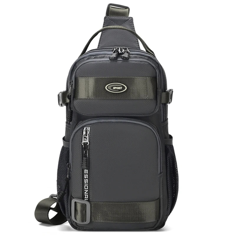 Sac à bandoulière pour homme avec port USB pratique et léger