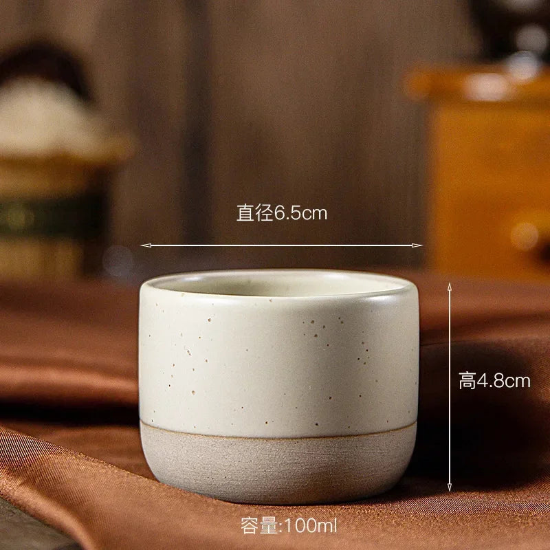 Vintage Ceramic Mug - Japanese Style