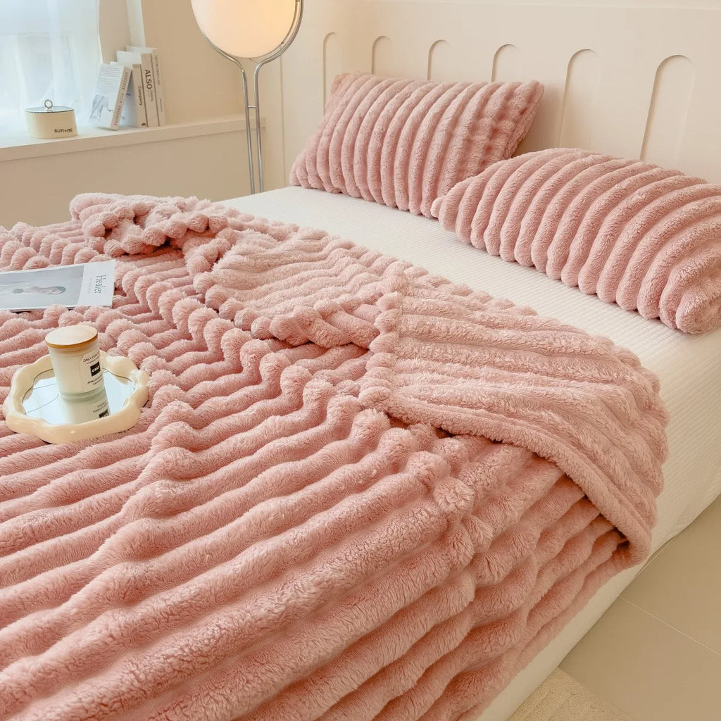 Jeté décoratif ultra doux -Ambiance chaleureuse