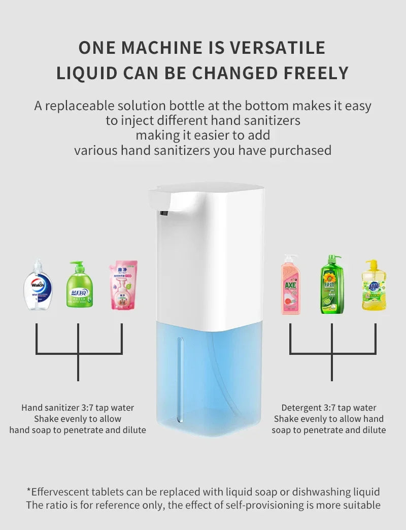 Distributeur automatique de savon rechargeable USB- sans contact