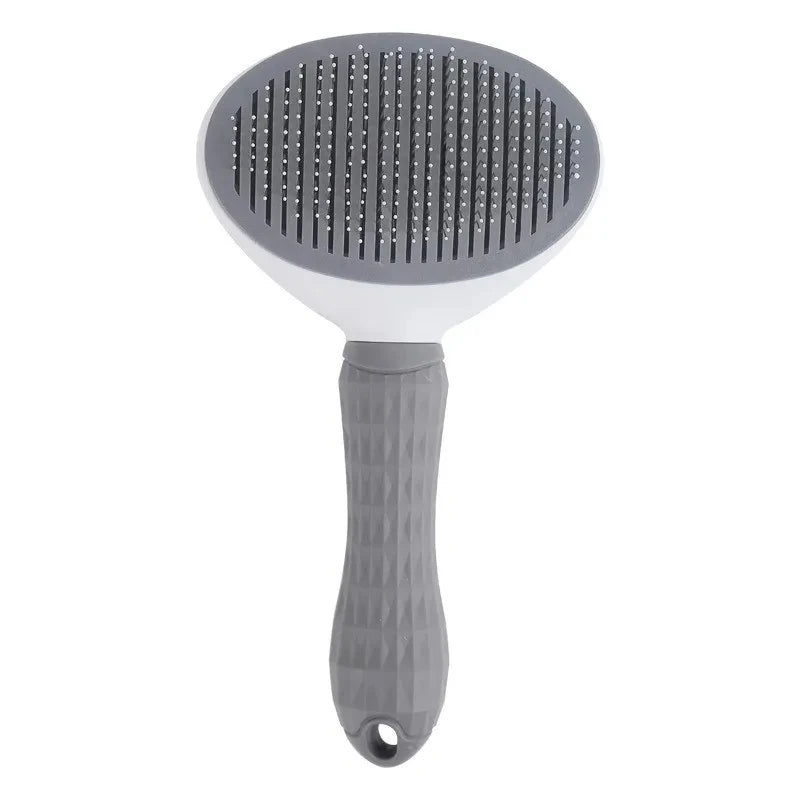 Brosse autonettoyante pour chiens et chats- retire les poils facilement