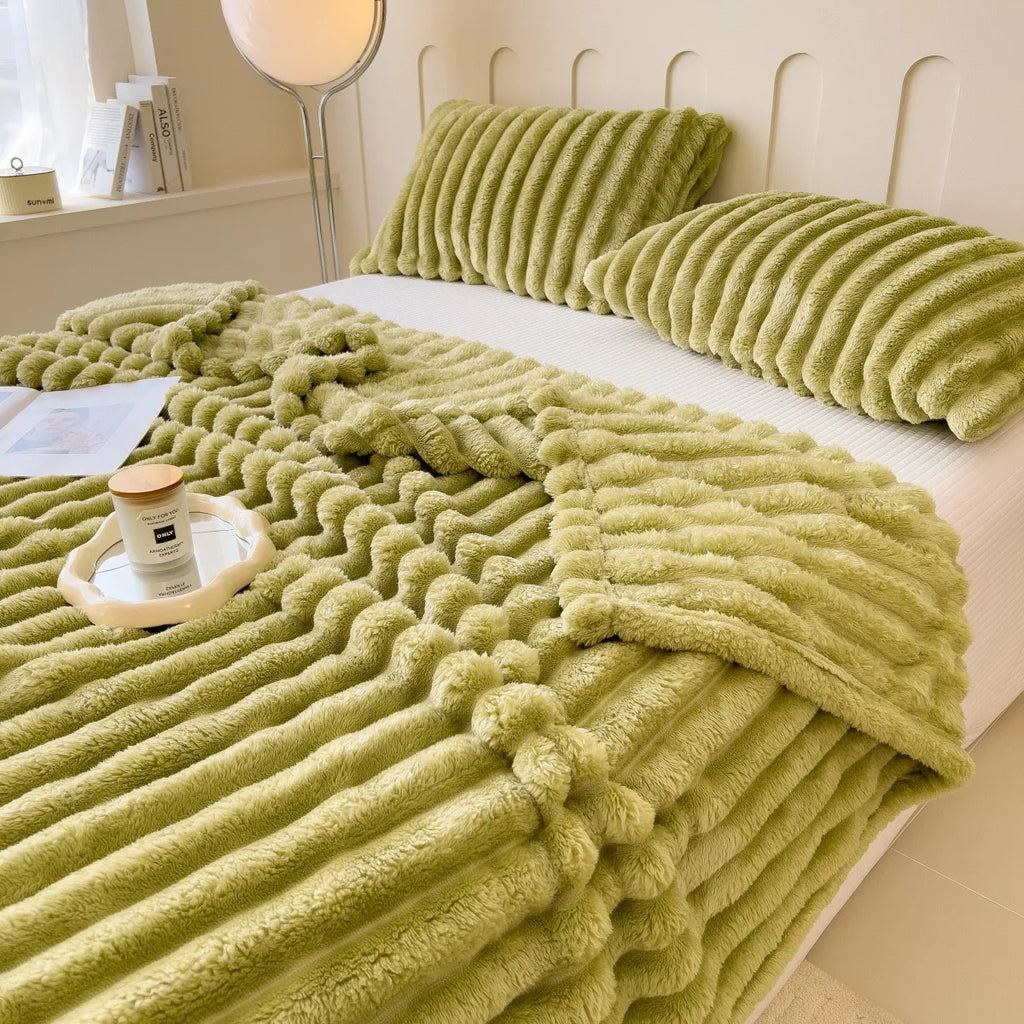 Jeté décoratif ultra doux -Ambiance chaleureuse