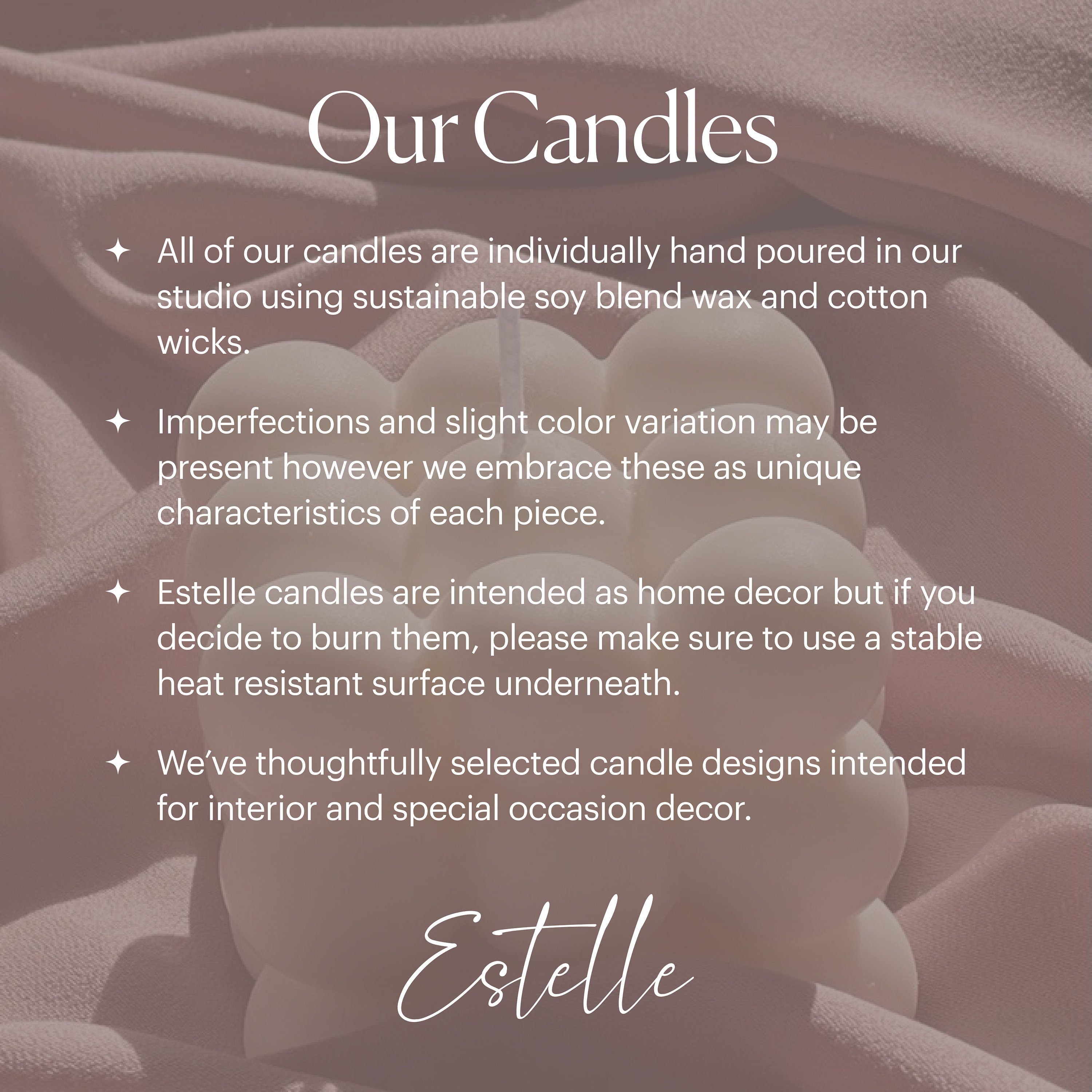 Handmade Swirl Ball Candle | Trendy Home Decor